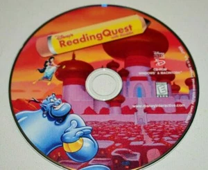 Disney's Reading Quest with Aladdin (Vintage Windows 95/Macintosh CD-ROM, 1998) - Picture 1 of 2