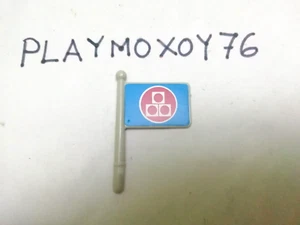 PLAYMOBIL. TIENDA PLAYMOXOY76. BANDERIN EXCAVADORA REF. 3458. - Picture 1 of 1