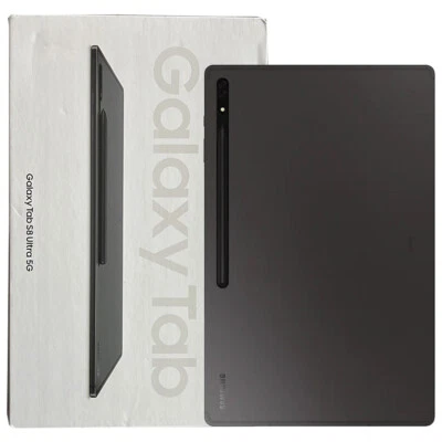 Samsung Galaxy Tab S8 Ultra (5G) 512GB / 16GB - Graphite, 14.6" Android Tablet - Image 1 of 3