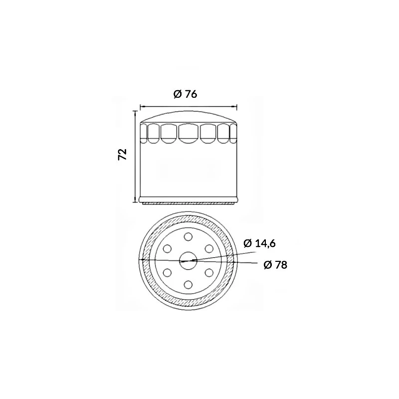 FILTRO OLIO DUCATI SUPERBIKE 907 I.E. 900 1990-1993 403550765#137 - Изображение 1 из 1