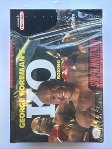 George Foreman's KO Boxing Brand New Torn Factory Seal 1993 Rare! - Picture 1 of 3