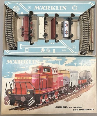 Märklin H0 Start - Set Güterzug BR 260 im Bilderkarton - Bild 1 von 4