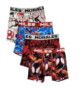 Boy's Spiderman Boxer Briefs, Size 4/5 XS, 4 pack, soft, pouch, New. - Picture 1 of 1