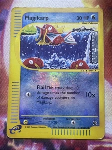 Magikarp 118/165 Expedition Base Set Reverse Holo Rare Pokemon TCG Nintendo MP - Picture 1 of 2
