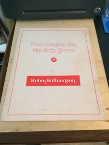 Robin Williamson: Five Denials on Merlin's Grave: A Poem with Annotations 1979 P - Imagen 1 de 1