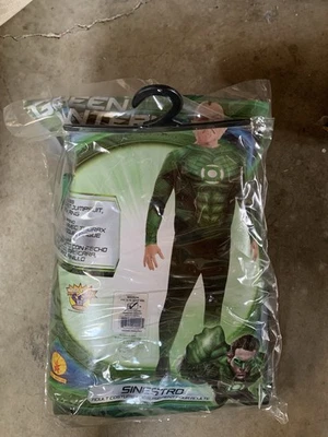 Disfraz de Linterna Verde Sinestro Muscular Pecho Talla M Foto 1 de 2