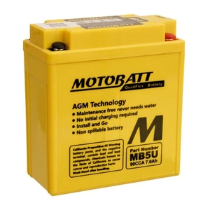 Motobatt Battery Quadflex AGM - MB5U - Picture 1 of 1