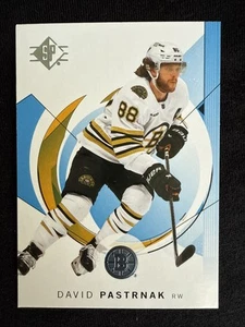 2024-25 Upper Deck SP Blue David Pastrnak #78 Boston Bruins - Imagen 1 de 2