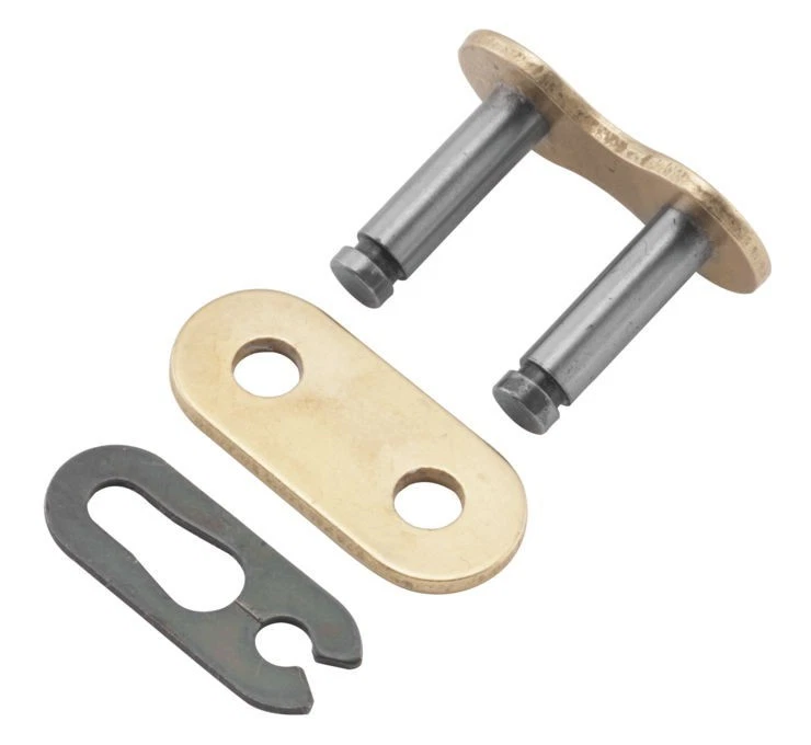 Eslabón de conexión RK 420 MXZ GB cadena de alta resistencia dorada GB420MXZ-CL Foto 1 de 1