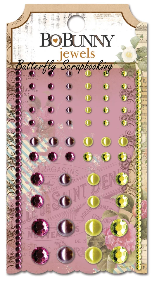 Álbumes de recortes Joyas Cest La Vie Perlas y piedras preciosas Bo Bunny BoBunny NUEVO Foto 1 de 1