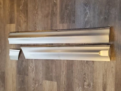 1997-2004 Buick Park Avenue 67u 3pc Passenger Trim Molding Lt. Tarnished Silver - Image 1 of 4