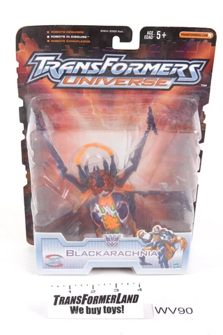 Blackarachnia Sealed MISB MOSC Deluxe Universe Transformers Cover