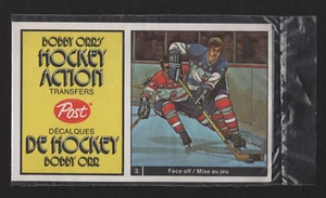 72-73 POST ORR'S HOCKEY ACCIÓN TRANSFERENCIAS Nº 3 SELLADO DORNHOEFER + CASHMAN 93515 - Imagen 1 de 4