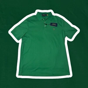 Polo Ralph Lauren Golf Polo Shirt Green 100% Cotton Pony Men's Size L MSRP$110 - Picture 1 of 5