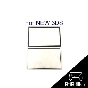 Top Screen Frame Lens Cover LCD Displayschutzfolie für Nintendo New 3DS - Bild 1 von 9