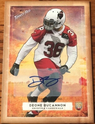 2014 Topps Turkey Red Autographs Deone Bucannon #76 Arizona Cardinals - Image 1 of 2
