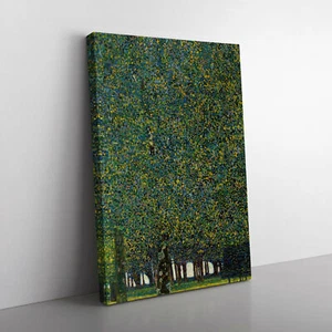 The Park By Gustav Klimt Canvas Wall Art Print Framed Picture Decor Living Room - Picture 1 of 6