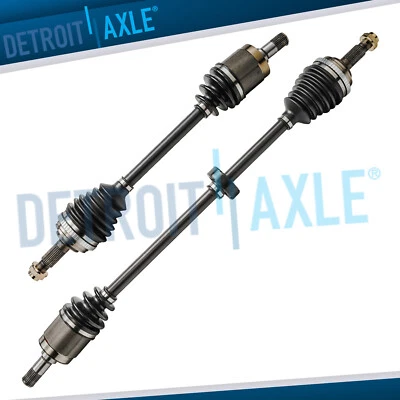 Pair Front Driver and Passenger Side CV Axle Shafts for 1992 - 2000 Honda Civic - Image 1 of 4