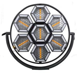 7x60W RGB Led Stage Background Hexagonal Retro Light Dmx Stage Lighting Stage DJ - Picture 1 of 9