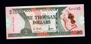 Guyana 1000 dollars 1996 * UNC * P-33 * - Picture 1 of 2