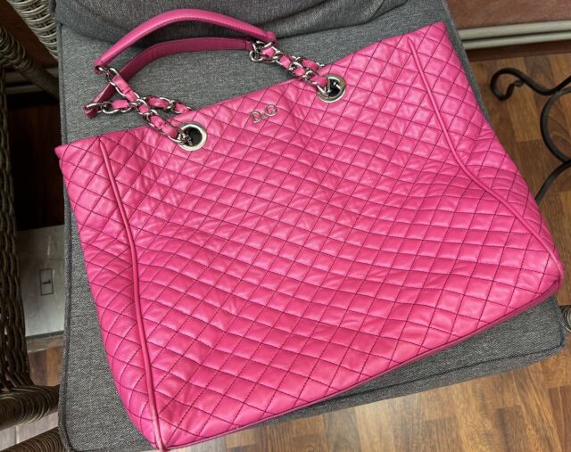 Dolce & Gabbana debossed-logo Tote Bag - Pink