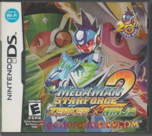 Mega Man Starforce 2 Zerker X Ninja - Nintendo DS RAR US Version  Schub17 - Bild 1 von 1