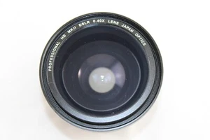 Professional HD MKII 0.40x Wide Angle Auxiliary Lens W/Macro & 46mm Thread Japan - Picture 1 of 5