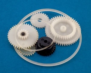 2er Set Gurte für Sony Walkman WM-41A, WM-F41, WM-F43, WM-F66, WM-F76, WM-F3050 - Bild 1 von 3