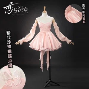 Love and Deepspace Fairy Dress Uniform Anime Clothe Halloween Cosplay Costumes - Picture 1 of 6