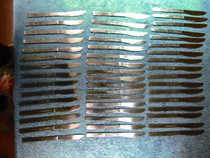 50pc Dinner Knives Windsor Type Flatware Daily Chef Members Mark More 117-11E - Picture 1 of 10