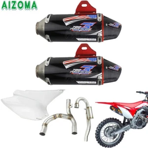 Dual Exhaust Pipe Muffler System For Honda CRF230F CRF150F 03-16 Dirt Pit Bike - Bild 1 von 10