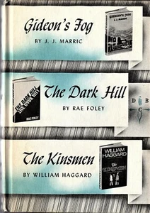 Vintage Detektivbuch Club Gideon's Fog The Dark Hill The Kinsmen (1974, HC) - Bild 1 von 1