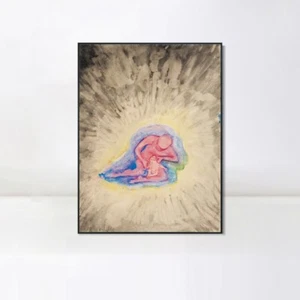 Framed Canvas Giclee Print Barnet Och Modern by Hilma Af Klint Home Decor - Picture 1 of 22
