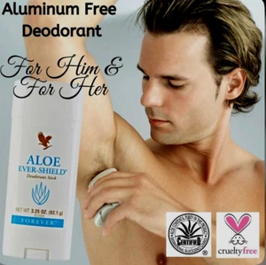 Forever Deodorante Aloe Vera 92gx 3pz-Senza Chimica-Senza Sale Alluminio-VEGAN - Foto 1 di 14