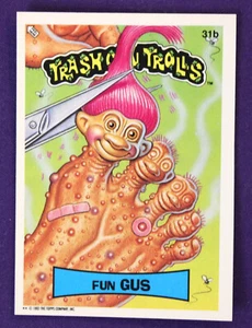 Topps 1992 bote de basura 31b Fun Gus - Imagen 1 de 2