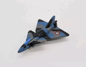 Micro Machines JA-37 Viggen Jet Plane Blue Camo Terror Troops Military - Picture 1 of 5