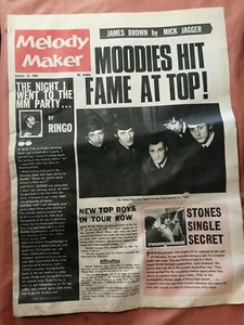 Melody Maker Paper - January 23rd 1965 - Beatles centre pages - Picture 1 of 4