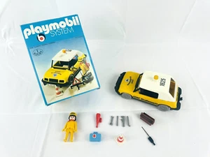 Vintage Playmobil ADAC Road Service Vehicle Set 3219 - Partial Set with Box - Picture 1 of 4