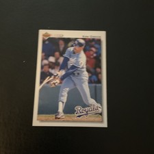 1991 Upper Deck #180 Kirk Gibson Kansas City Royals Baseball Card