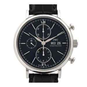 IWC IW391002 Portofino Chronograph Day Date Automatik Edelstahl Herren - Bild 1 von 8