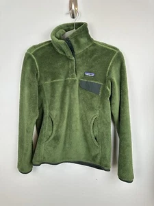 Patagonia Shirt Womens Small Worn Wear Lightweight Synchilla Snap-T Fleece DQ - Picture 1 of 10