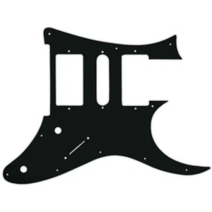 PICKGUARD PERSONALIZADO EE. UU. para IBANEZ® RG350DX® 2009 - PG NEGRO ACRÍLICO SÓLIDO - Imagen 1 de 1