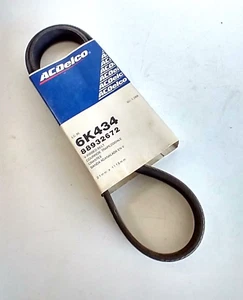Serpentine V-Ribbed Belt 21mm x 1115mm ACDELCO 6K434 (Made in USA) - Picture 1 of 6