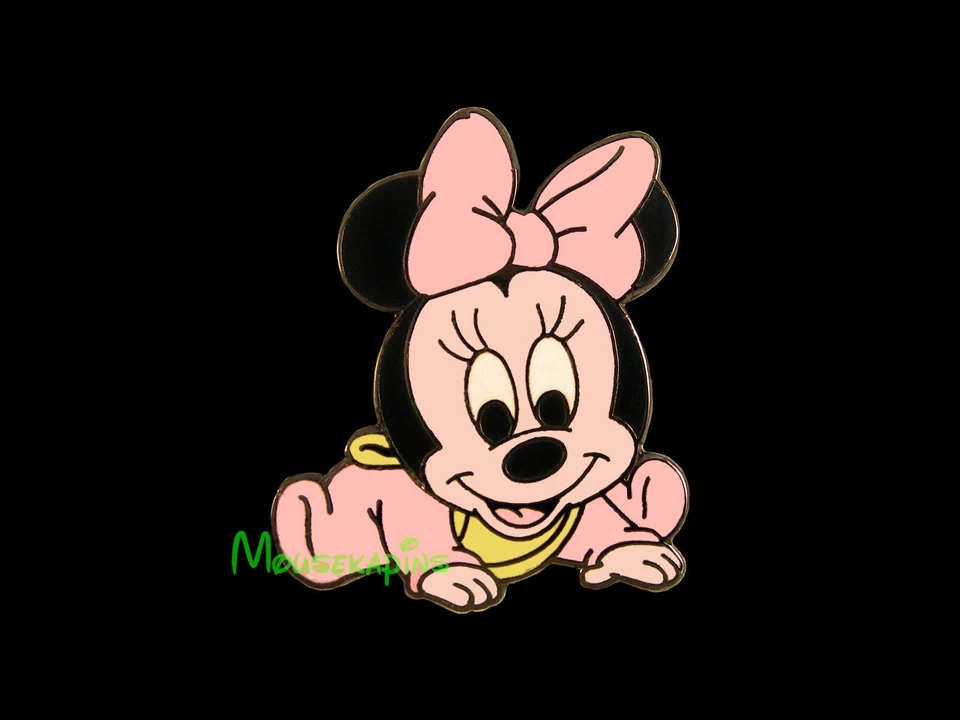 Pin It's a Girl Lovable Lindo Bebé Minnie Mouse con ROSA Disney 2008 Foto 1 de 1