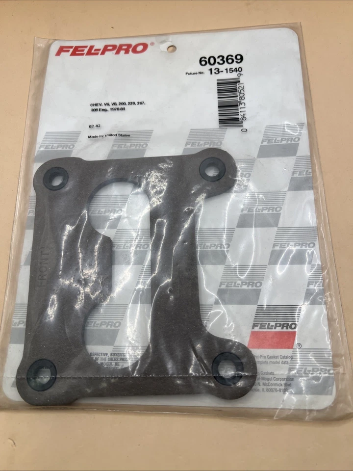 🇺🇸 Junta de carburador Fel-Pro 60369 ¡Envío gratuito! Foto 1 de 2