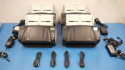 Fujitsu Fi-7160 Color Duplex Document Scanners w/ Trays & Power Supplies (Qty-4) - Image 1 of 4