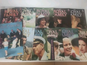 The Royal Family Magazine nos 2-8, 13-15 plus Panini Sticker Album part filled - Picture 1 of 10