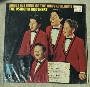 THE OSMOND BROTHERS - SONGS WE SANG ON ANDY WILLIAMS SHOW LP - MGM E-4146 - Picture 1 of 4