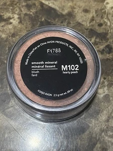 Avon Smooth Minerals Blush in Hearty Peach .09 oz - Picture 1 of 3