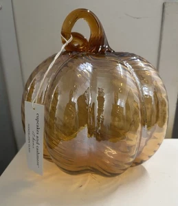 Glass Pumpkin Hand blown - Picture 1 of 5